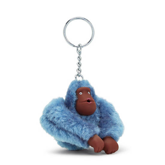 Akcesoria Kipling Sven Small Monkey Keychain Niebieskie | PL 1203JP